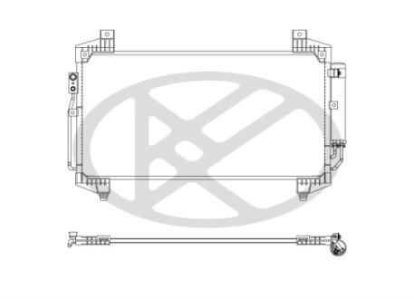 Радиатор кондиционера KOYORAD CD031213