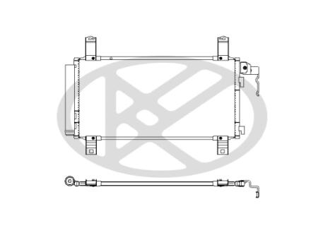 Радиатор кондиционера KOYORAD CD060288M