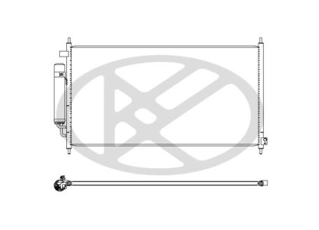 Радиатор кондиционера KOYORAD CD080444