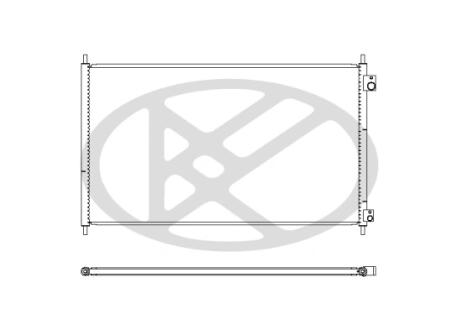 Радиатор кондиционера KOYORAD CD080457
