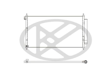 Радиатор кондиционера KOYORAD CD080597