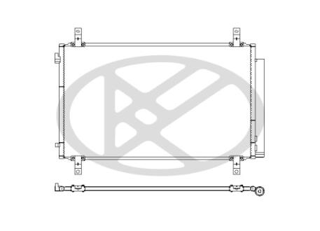 Радиатор кондиционера KOYORAD CD080791