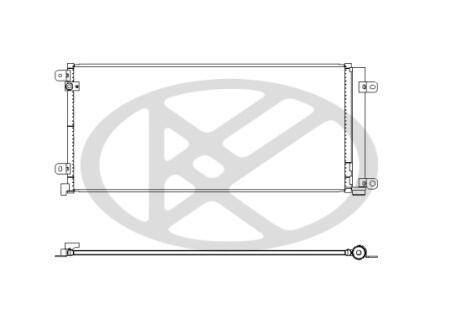 Радиатор кондиционера KOYORAD CD081031