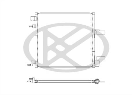 Радиатор кондиционера KOYORAD CD310691