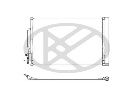 Радиатор кондиционера KoyoAir KOYORAD CD311204