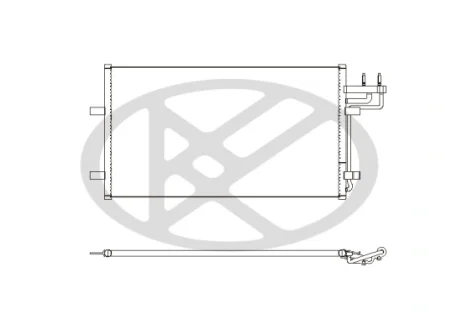 Радиатор кондиционера koyoair KOYORAD CD320599