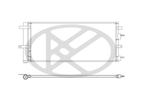 Радиатор кондиционера KOYORAD CD320693