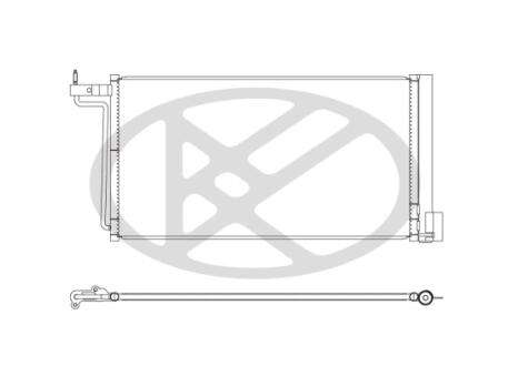 Радиатор кондиционера KOYORAD CD320699