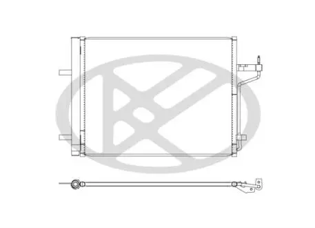 Радиатор кондиционера KOYORAD CD320748