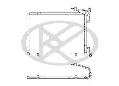 Радиатор кондиционера KOYORAD CD321128