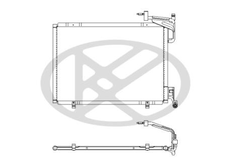 Радиатор кондиционера KOYORAD CD321129