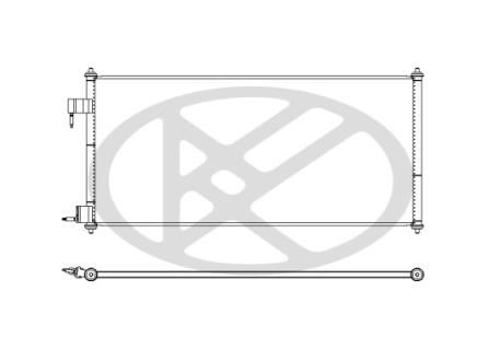 Радиатор кондиционера KOYORAD CD321154