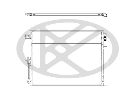 Радиатор кондиционера KOYORAD CD330797CU06