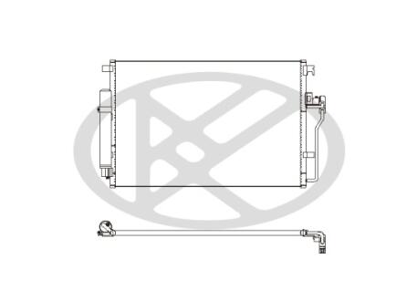 Радиатор кондиционера KOYORAD CD410619