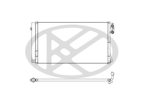 Радиатор кондиционера KOYORAD CD420634