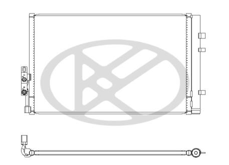 Радиатор кондиционера KOYORAD CD421004