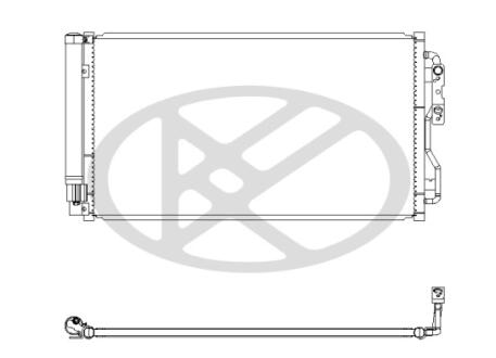 Радиатор кондиционера KOYORAD CD421005