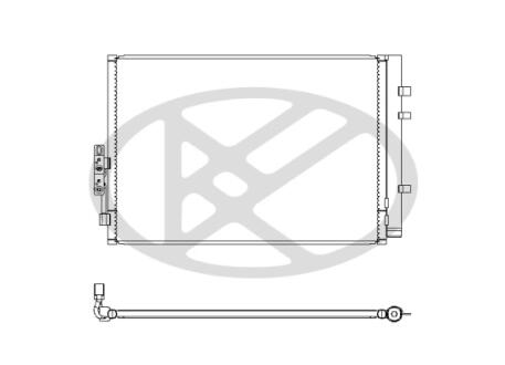 Радиатор кондиционера KOYORAD CD421124