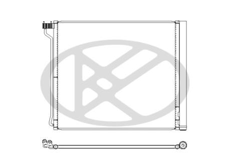 Радиатор кондиционера KOYORAD CD421160