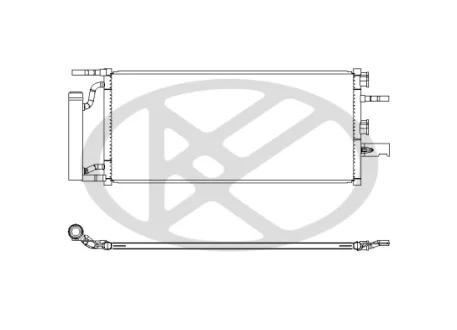 Радиатор кондиционера koyoair KOYORAD CD421281