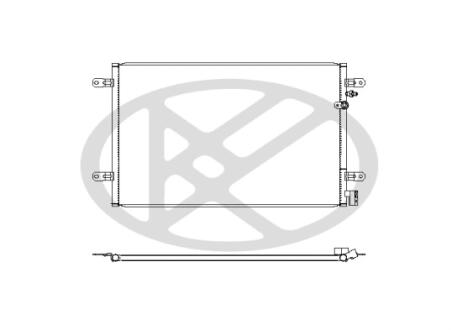 Радиатор кондиционера KOYORAD CD440592M