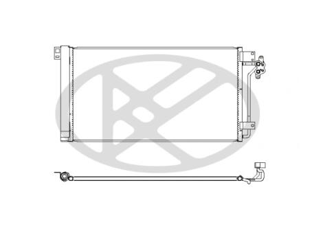 Радиатор кондиционера KOYORAD CD450481