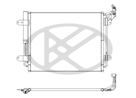 Радиатор кондиционера KOYORAD CD450851