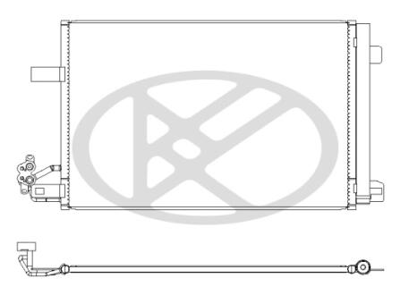 Радиатор кондиционера KOYORAD CD451026