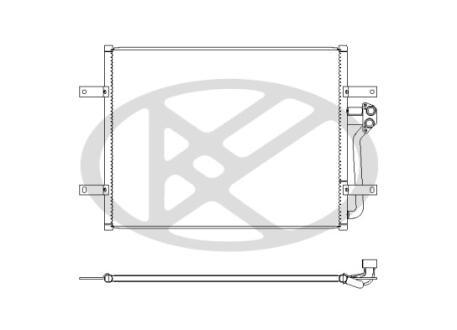 Радіатор кондиціонера KOYORAD CD451062