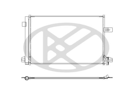 Радиатор кондиционера KOYORAD CD451339