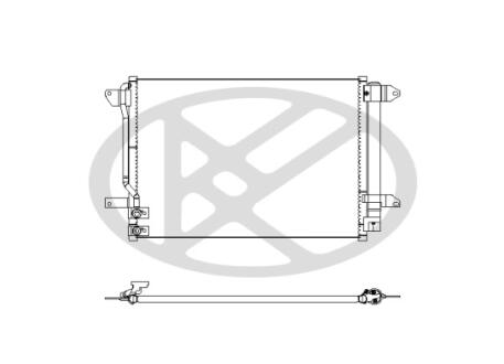 Радиатор кондиционера KOYORAD CD451408