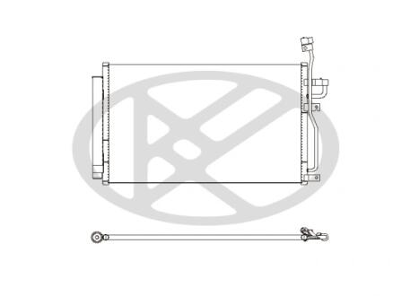 Радиатор кондиционера KOYORAD CD460583