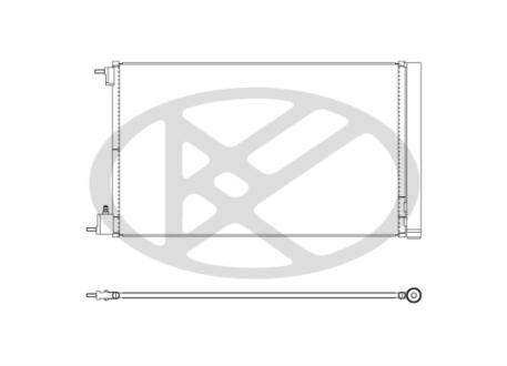 Радиатор кондиционера KOYORAD CD460637