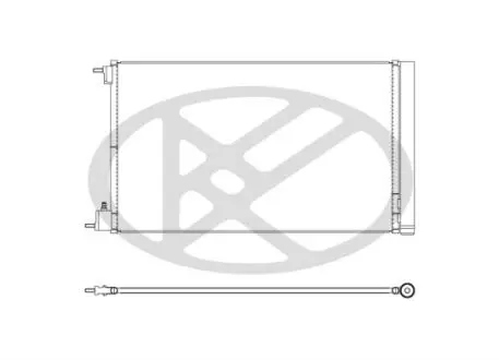 Радіатор кондиціонера KOYORAD CD460637