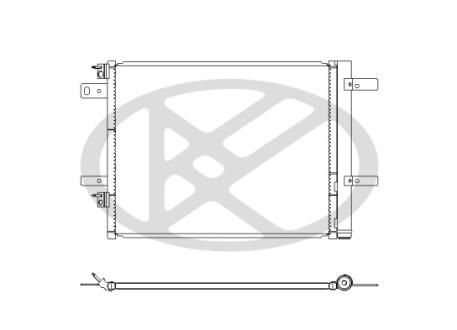 Радиатор кондиционера KOYORAD CD471159