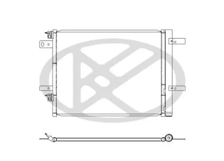 Радіатор кондиціонера KOYORAD CD471159