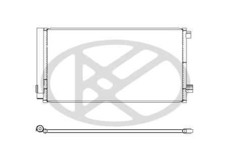Радиатор кондиционера KOYORAD CD511038