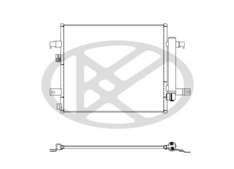 Радиатор кондиционера KOYORAD CD511146