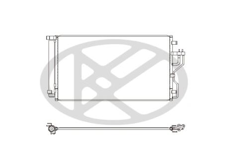 Радиатор кондиционера KOYORAD CD810640