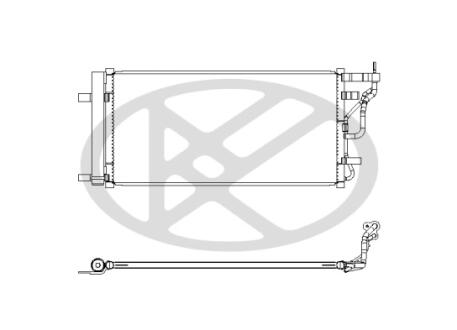 Радиатор кондиционера KOYORAD CD811197