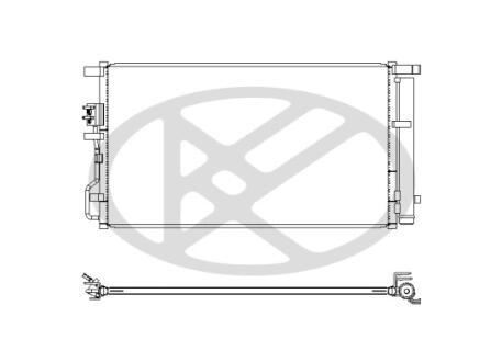 Радиатор кондиционера KOYORAD CD811248M