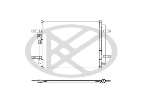 Радиатор кондиционера KOYORAD CD811342