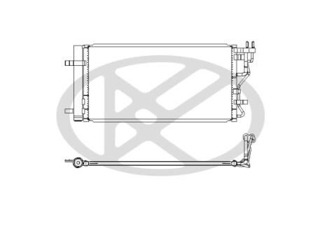 Радиатор кондиционера KOYORAD CD811410