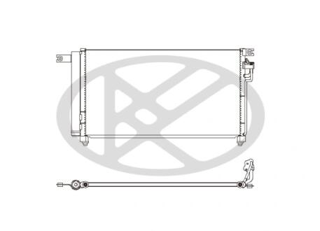 Радіатор кондиціонера KOYORAD CD820572