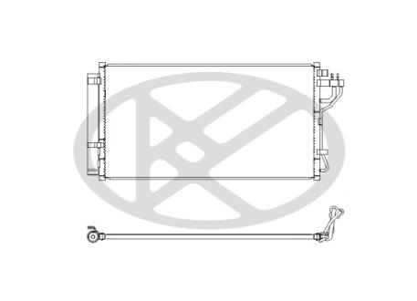Радиатор кондиционера KOYORAD CD820652