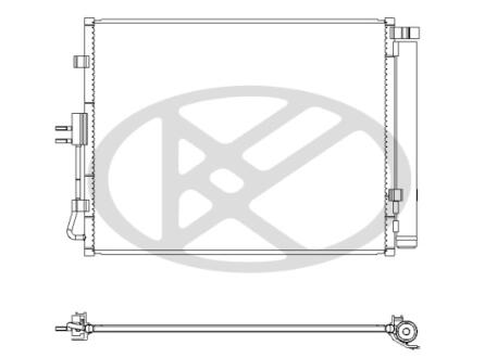 Радиатор кондиционера KOYORAD CD821003