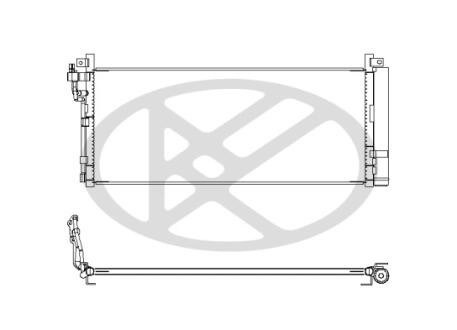 Радиатор кондиционера KOYORAD CD821207