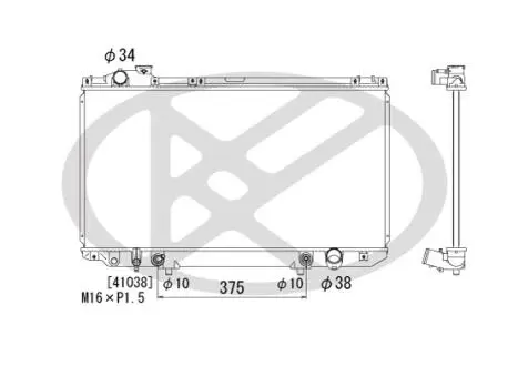 Радіатор KOYORAD PL010334T