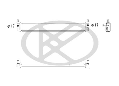 Радиатор охлаждения двигателя KOYORAD PL012296