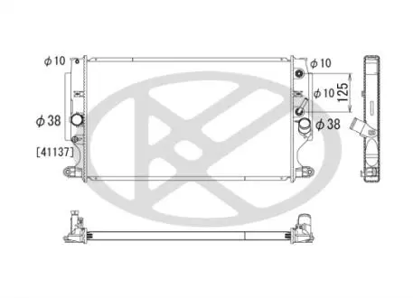 Радіатор KOYORAD PL012763